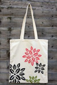 Stylish and Elegant Jute Tote Shopping Bag With Soft Cotton Handle by Miraal Jute Export\'s