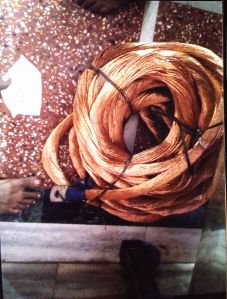 copper cable scrap