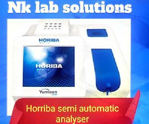 Horriba semi automatic biochemistry analyser