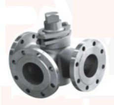 3 Way Lubricated Taper Plug Valve