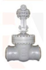 Bolted Bonnet Gear Operated Buttweld Gate Valve