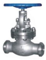 Bolted Bonnet Hand Operated Buttweld Globe Valve