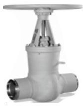 Pressure Seal Hand Operated Buttweld Gate Valve