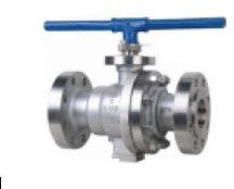 Trunnion Two Piece Lever Operated Ball Valve