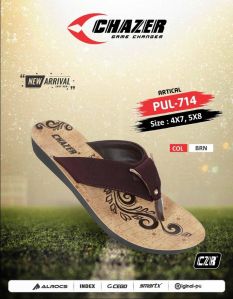 PUL-714 Ladies PU Slipper