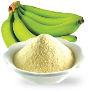 dehydrated green banana powder