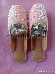Ladies Beaded Mules Jutti