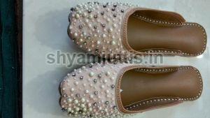 Ladies Beaded Mules Jutti