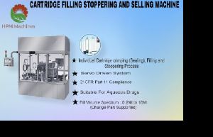 Cartridge Filling and Capping Machine