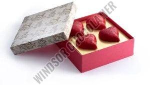 4 Pcs Heart Shape Chocolate Gift Pack