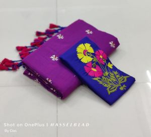 embroidered cotton sarees