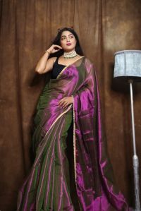 glass tissue sarees