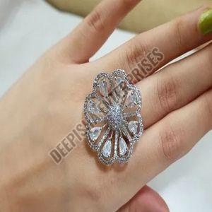 American Diamond Finger Ring