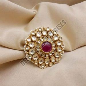 Kundan Finger Ring