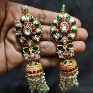 Party Wear Kundan Earrings