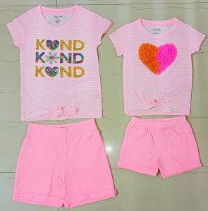 Girls T-Shirt and Shorts Set