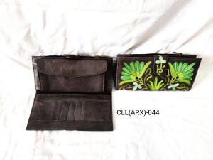 Leather Clutch Purse