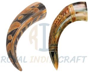 Drinking Horn with Burning Effect