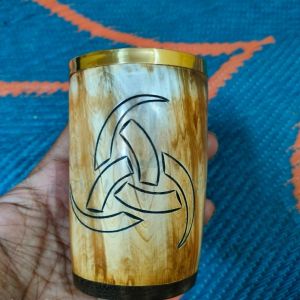 Horn Glass with Burning Effect