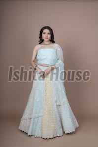 Ladies Multicolor Party Wear Lehenga Choli
