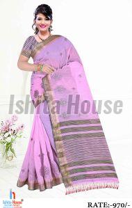 Ladies Printed Cotton Silk Saree