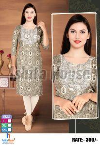 Ladies Straight Fit Kurti