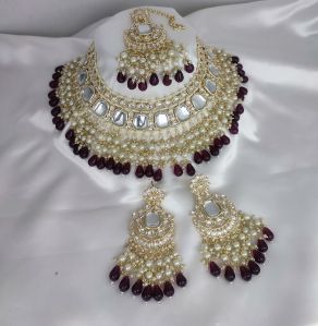Artificial Kundan Necklace Set