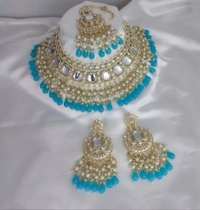 Artificial Kundan Necklace Set