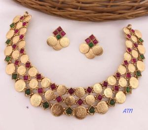 Gold Plated Imitation Necklace