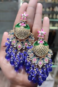 polki earring