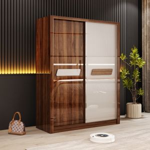 high gloss sliding doors wardrobe