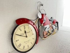 Bike Theme Decorative Wall Clock