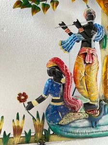 Radha Krishna Frame Wall Art