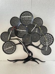 Round Plates Tree Wall Art