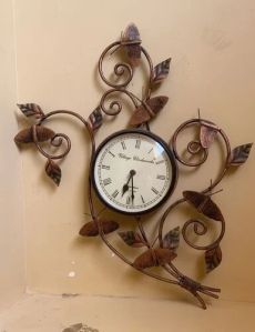 Wrought Iron Decorative Wall Clock