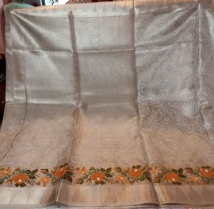 Tissue Pata Saree