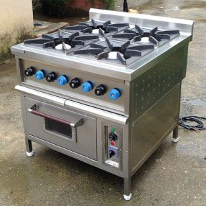 Four Burner Range with Oven