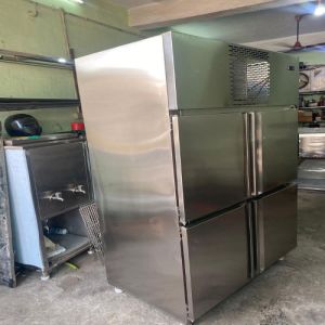 Four door vertical freezer