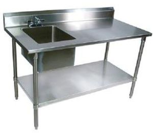 SS Sink with Table