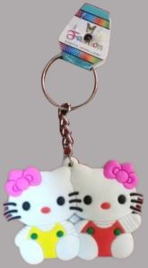 Silicone Rubber Keychain