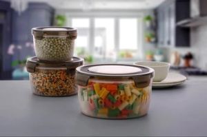 Round Plastic Food Containers