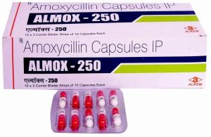 Almox Amoxicillin 250 Mg Capsules