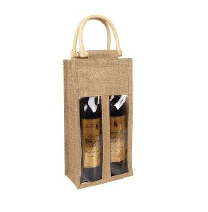 Jute Wine Bags