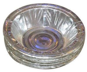 6 Inch Silver Disposable Paper Bowl