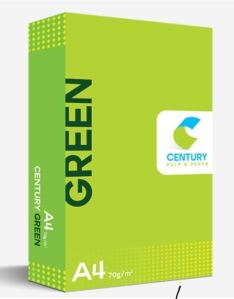 century green 70 gsm a4 500 pulp paper