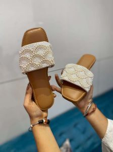 Ladies Beaded Sandals