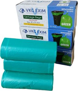 Oxo-biodegradable garbage bags, 19x21 Inches, medium