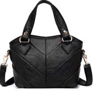 Ladies Black Leather Handbags