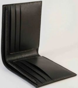 Mens Black Leather Wallet