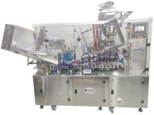 Automatic Double Head Tube Filling Sealing Machine